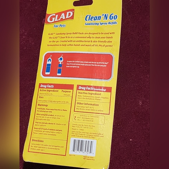Glad clean 'n go pet spray - Picture 4 of 4